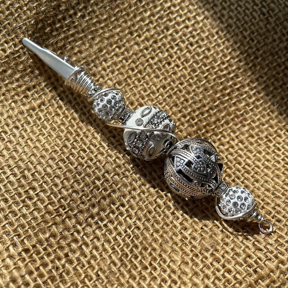 Bling Roach Clip/ ATM Credit Card Holder/ Long Nail Helper/ Jewelry Assist/Bride